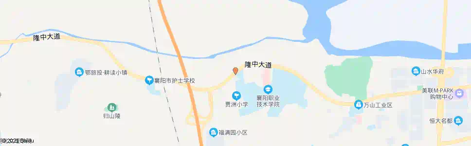 襄阳襄阳职业技术学院西站_公交站地图_襄阳公交_妙搜公交查询2025