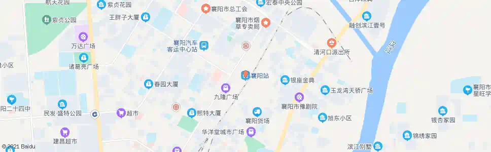 襄阳张岗停靠点_公交站地图_襄阳公交_妙搜公交查询2025