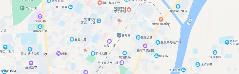 襄阳东津还建房停靠点2_公交站地图_襄阳公交_妙搜公交查询2025