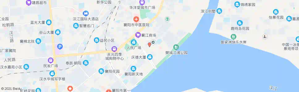 襄阳解放桥(拉美步行街)_公交站地图_襄阳公交_妙搜公交查询2025