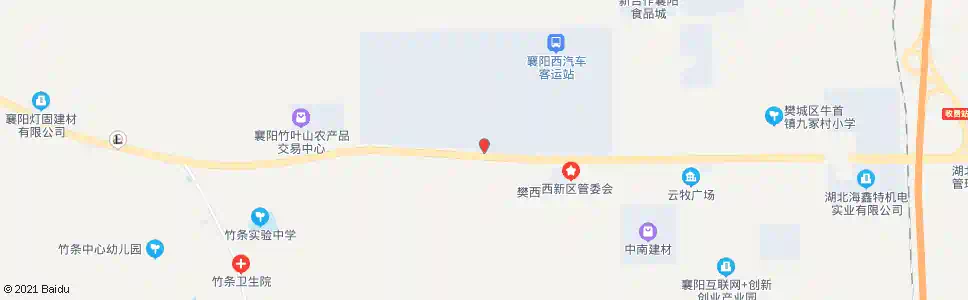 襄阳中豪襄阳国际商贸城_公交站地图_襄阳公交_妙搜公交查询2025