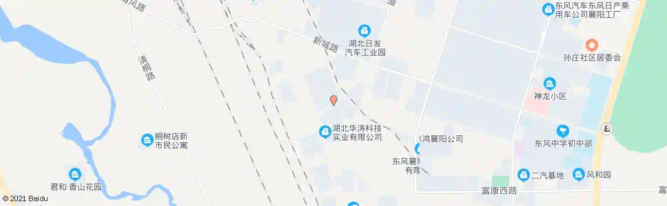 襄阳天籁大道停靠点_公交站地图_襄阳公交_妙搜公交查询2025