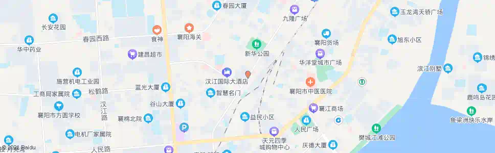襄阳前进路建华路口_公交站地图_襄阳公交_妙搜公交查询2025