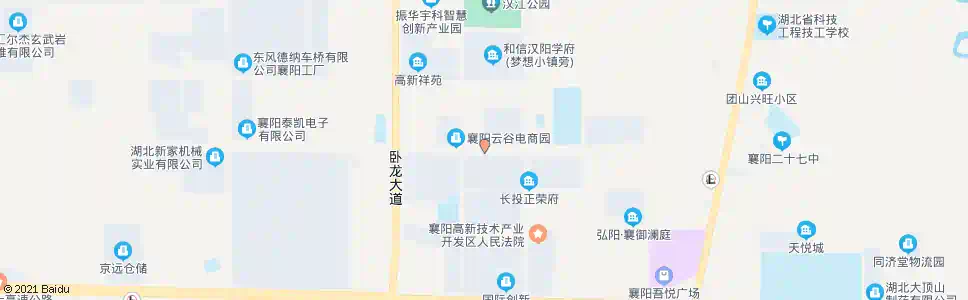 襄阳台子湾路西_公交站地图_襄阳公交_妙搜公交查询2025