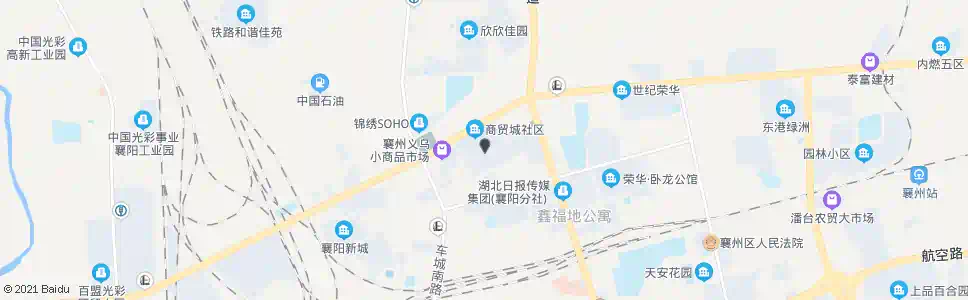 襄阳义乌商贸城_公交站地图_襄阳公交_妙搜公交查询2025