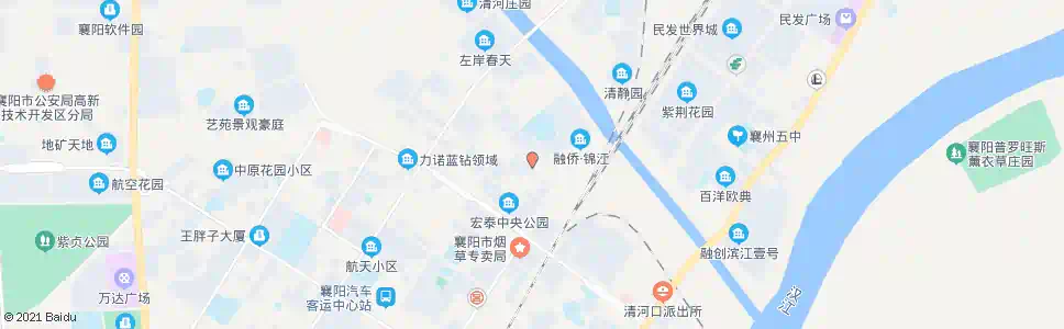 襄阳春城路东_公交站地图_襄阳公交_妙搜公交查询2025