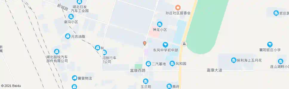 襄阳二汽广场_公交站地图_襄阳公交_妙搜公交查询2025