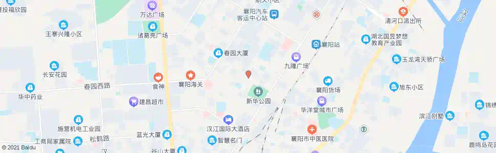 襄阳新华路中_公交站地图_襄阳公交_妙搜公交查询2025