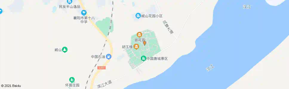 襄阳襄阳唐城影视基地_公交站地图_襄阳公交_妙搜公交查询2025