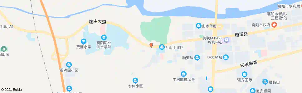 襄阳檀溪中路_公交站地图_襄阳公交_妙搜公交查询2025