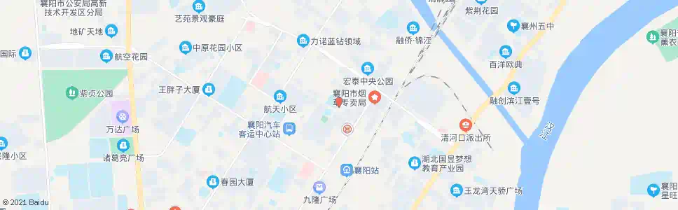 襄阳洪沟路_公交站地图_襄阳公交_妙搜公交查询2025