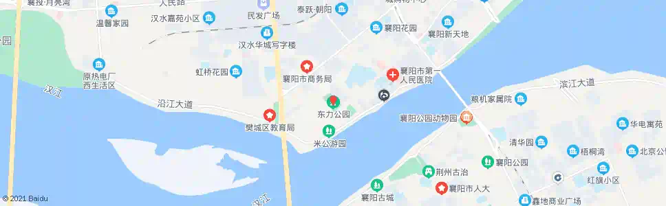 襄阳解放路东力公园_公交站地图_襄阳公交_妙搜公交查询2025