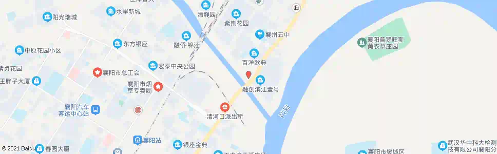 襄阳清河东路_公交站地图_襄阳公交_妙搜公交查询2025