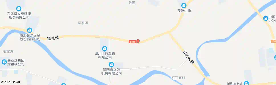 襄阳彭家山_公交站地图_襄阳公交_妙搜公交查询2025