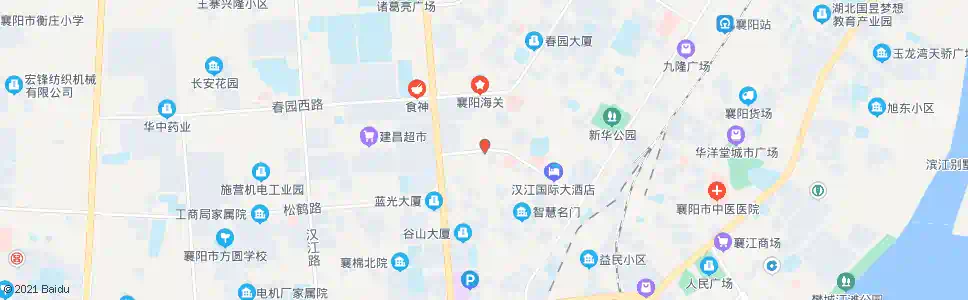襄阳建华路_公交站地图_襄阳公交_妙搜公交查询2025