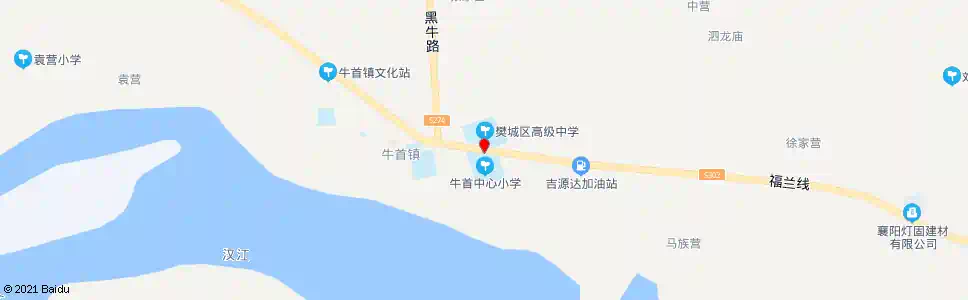 襄阳牛首二中_公交站地图_襄阳公交_妙搜公交查询2025