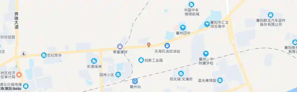 襄阳内燃五区_公交站地图_襄阳公交_妙搜公交查询2025