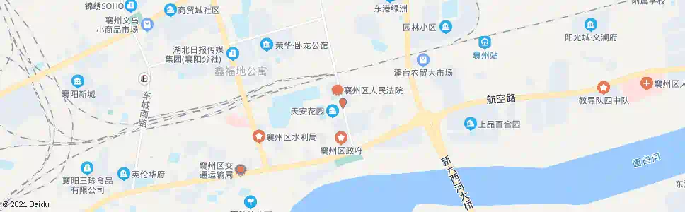 襄阳荣华路南_公交站地图_襄阳公交_妙搜公交查询2025