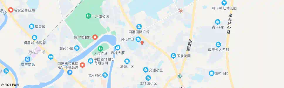 咸宁桂泉小区_公交站地图_咸宁公交_妙搜公交查询2025