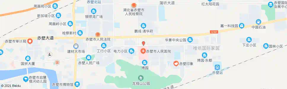 咸宁区人民医院_公交站地图_咸宁公交_妙搜公交查询2025