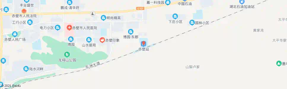咸宁赤壁火车站_公交站地图_咸宁公交_妙搜公交查询2025