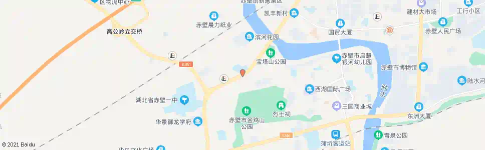 咸宁电大_公交站地图_咸宁公交_妙搜公交查询2025