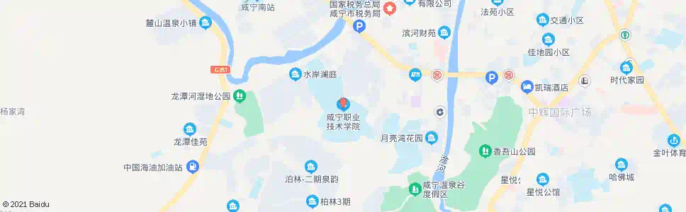 咸宁职业技术学院_公交站地图_咸宁公交_妙搜公交查询2025
