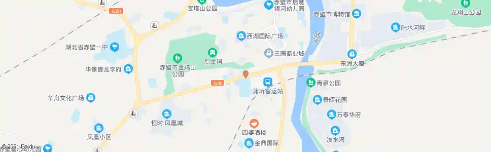 咸宁二中_公交站地图_咸宁公交_妙搜公交查询2025