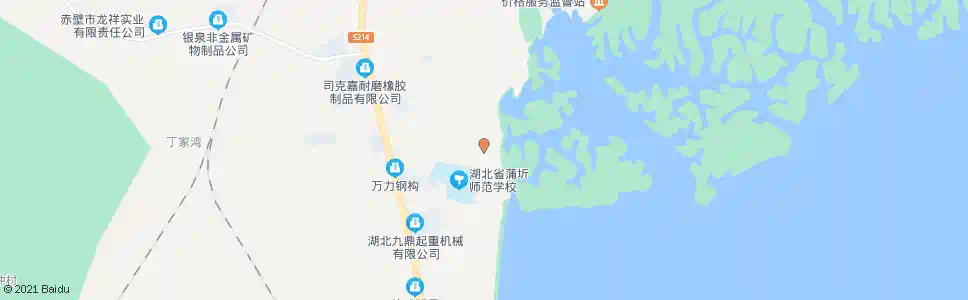 咸宁蒲圻师范_公交站地图_咸宁公交_妙搜公交查询2025