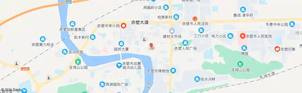 咸宁金桥国际大酒店_公交站地图_咸宁公交_妙搜公交查询2025