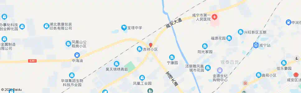 咸宁腾飞家具城_公交站地图_咸宁公交_妙搜公交查询2025