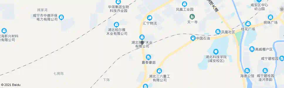 咸宁建委砖厂_公交站地图_咸宁公交_妙搜公交查询2025