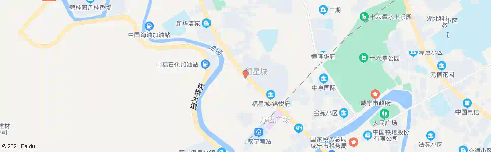 咸宁福星城_公交站地图_咸宁公交_妙搜公交查询2025