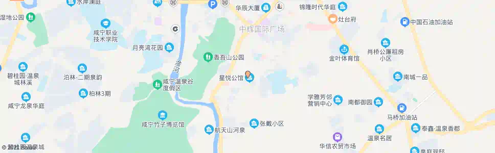 咸宁希望桥_公交站地图_咸宁公交_妙搜公交查询2025