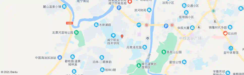 咸宁咸宁职院(东门)_公交站地图_咸宁公交_妙搜公交查询2025