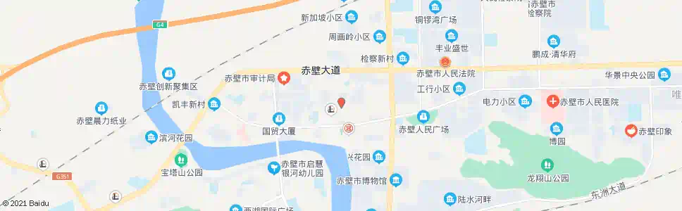 咸宁盐业公司_公交站地图_咸宁公交_妙搜公交查询2025