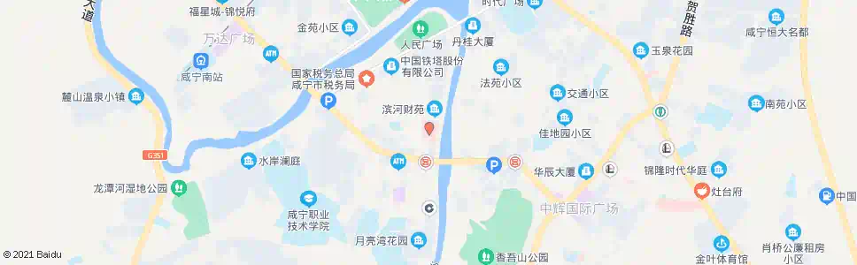 咸宁区中医肝病医院_公交站地图_咸宁公交_妙搜公交查询2025