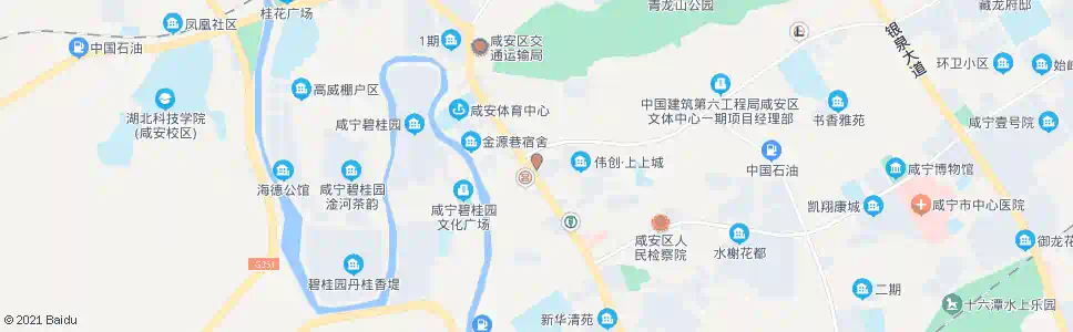 咸宁交警三大队_公交站地图_咸宁公交_妙搜公交查询2025