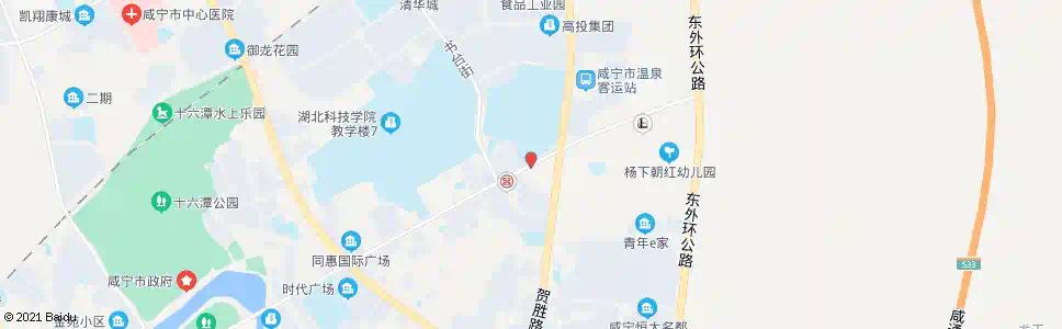 咸宁鄂高_公交站地图_咸宁公交_妙搜公交查询2025