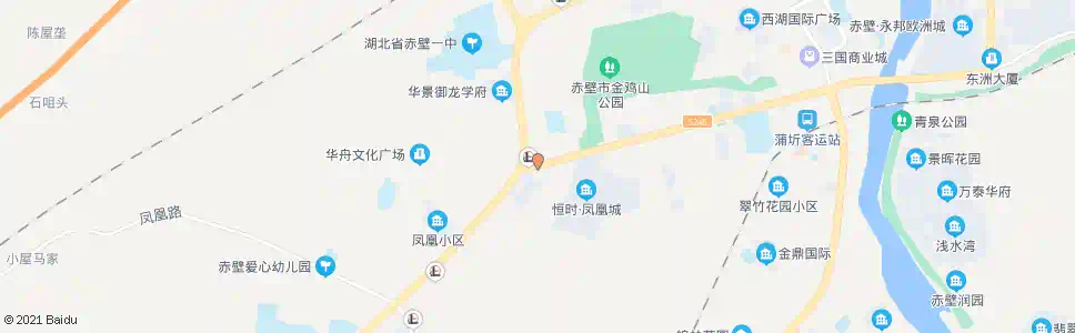 咸宁鹏成家园小区_公交站地图_咸宁公交_妙搜公交查询2025