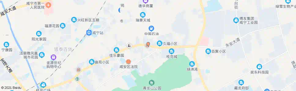 咸宁双峰路_公交站地图_咸宁公交_妙搜公交查询2025