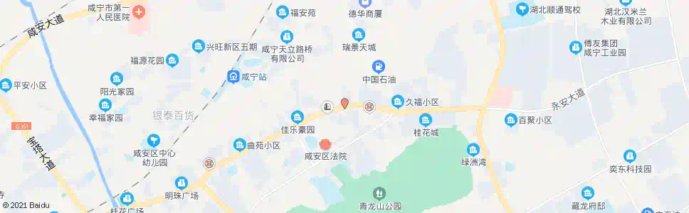 咸宁邓家湾_公交站地图_咸宁公交_妙搜公交查询2025