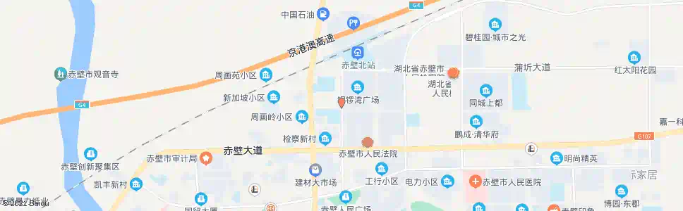 咸宁博伟置业公司_公交站地图_咸宁公交_妙搜公交查询2025