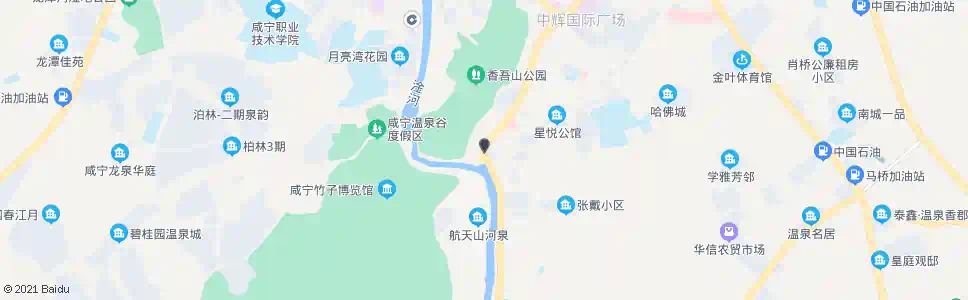 咸宁一号桥_公交站地图_咸宁公交_妙搜公交查询2025