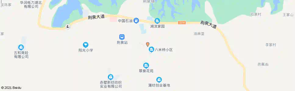 咸宁蒲纺医院_公交站地图_咸宁公交_妙搜公交查询2025
