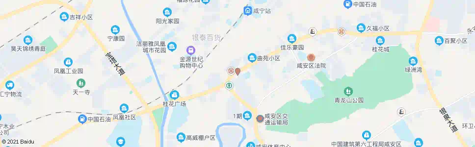 咸宁工程机械厂_公交站地图_咸宁公交_妙搜公交查询2025