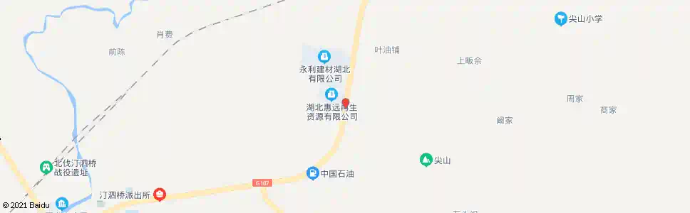 咸宁叶家路口_公交站地图_咸宁公交_妙搜公交查询2025