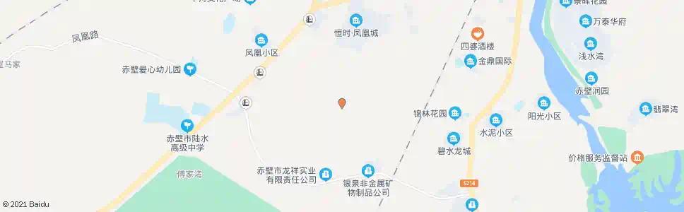 咸宁水泥厂_公交站地图_咸宁公交_妙搜公交查询2025
