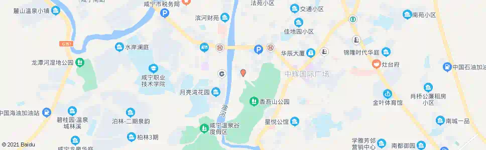 咸宁一九五医院_公交站地图_咸宁公交_妙搜公交查询2025