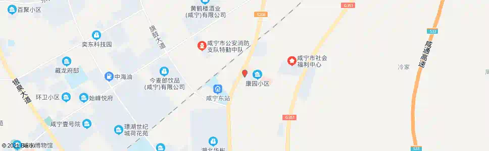 咸宁市审计局小区_公交站地图_咸宁公交_妙搜公交查询2025